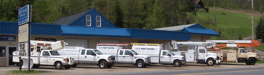 D. S. Groff Electric's Trucks