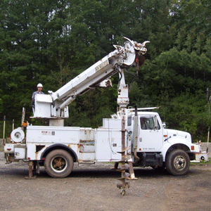 auger truck services Bradford, PA